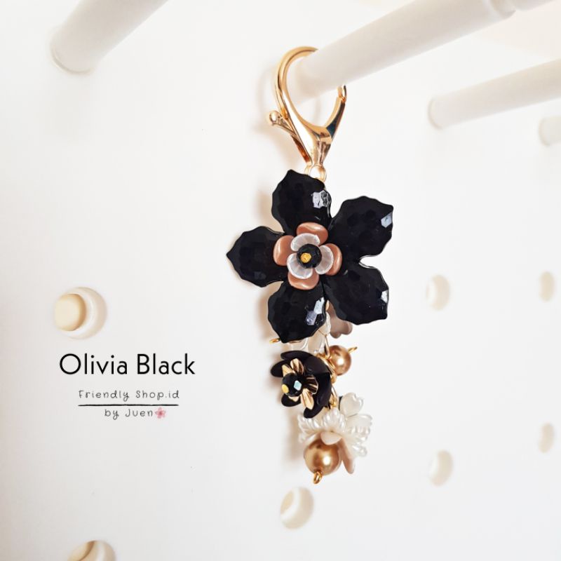 Gantungan Kunci OLIVIA / Gantungan Tas / Gantungan Aksesories / Keychain / Bag charm