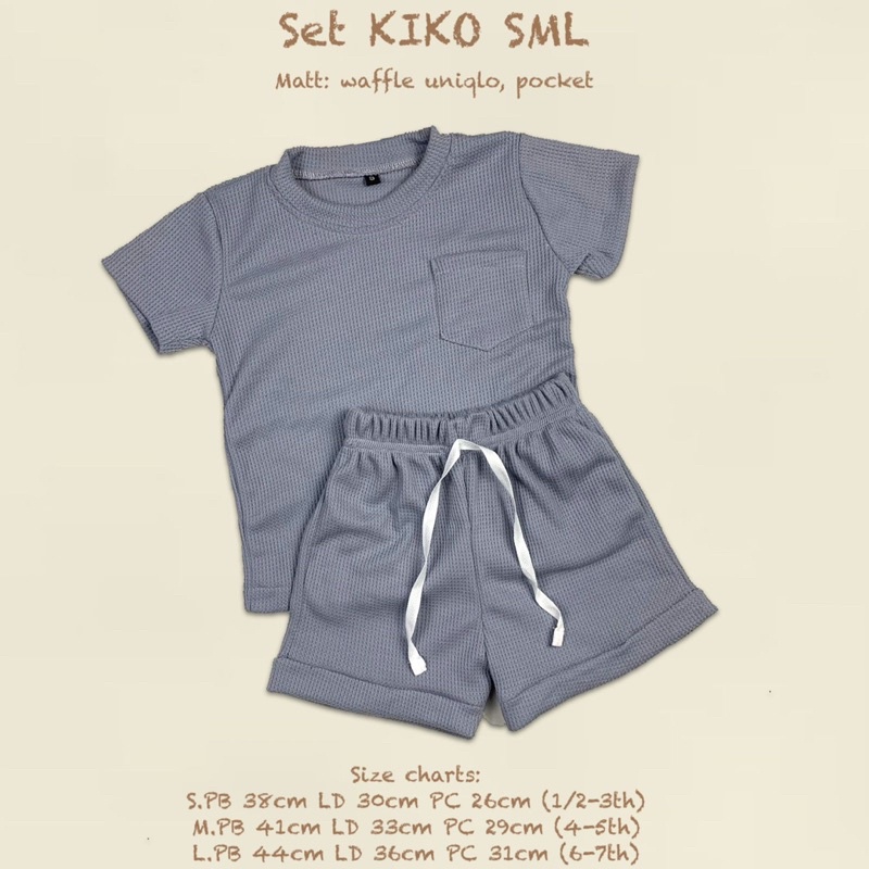 Setelan Anak Kiko Unisex Original Pineapple Kaos Anak Super Premium Terlaris Termurah Best Seller