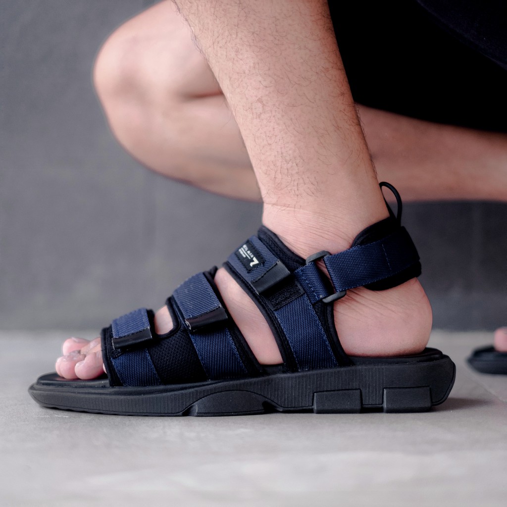 Secret Navy | Sendal Gunung Original Kulit Santai Kasual Pria Sandal Footwear New Ori | FORIND x Reyl