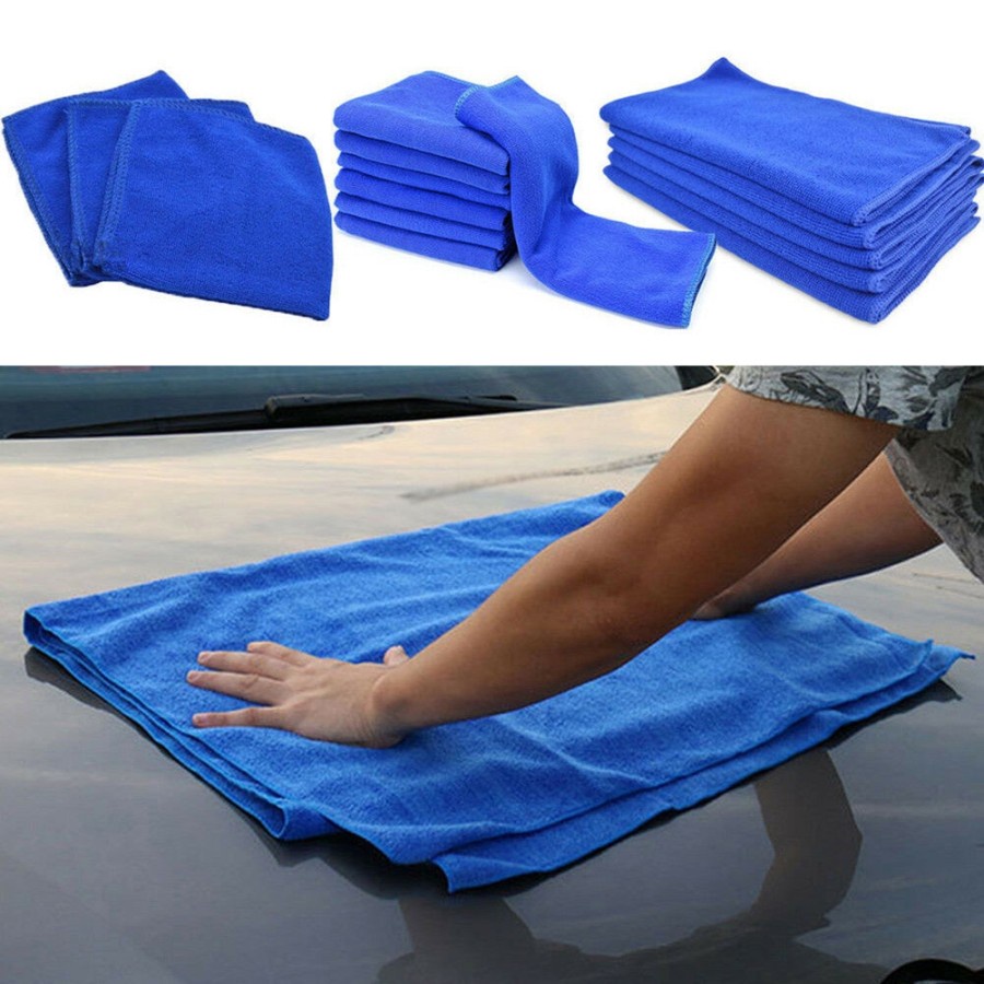 Kain Lap Handuk Microfiber BESAR 70cm x 140cm Quick Dry Cuci Lap Mobil 70X140 70 cm x 140 cm Mandi Cuci Motor