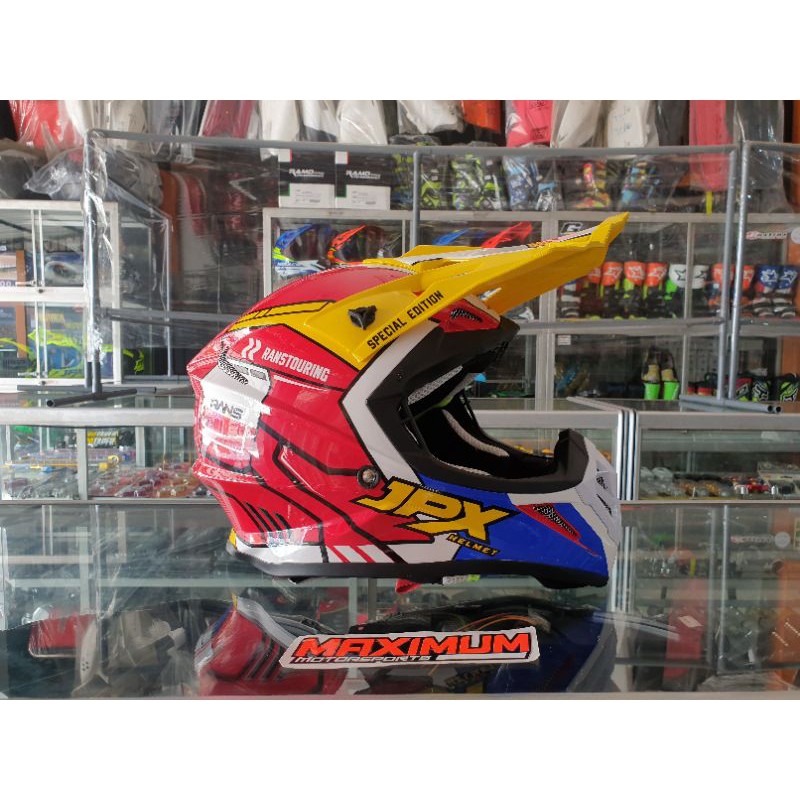 helm cross motif rans JPX