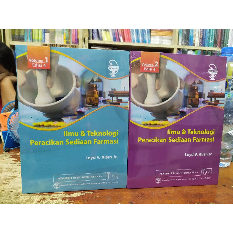 Ilmu & teknologi peracikan sediaan farmasi paket jilid 1&2 egc original