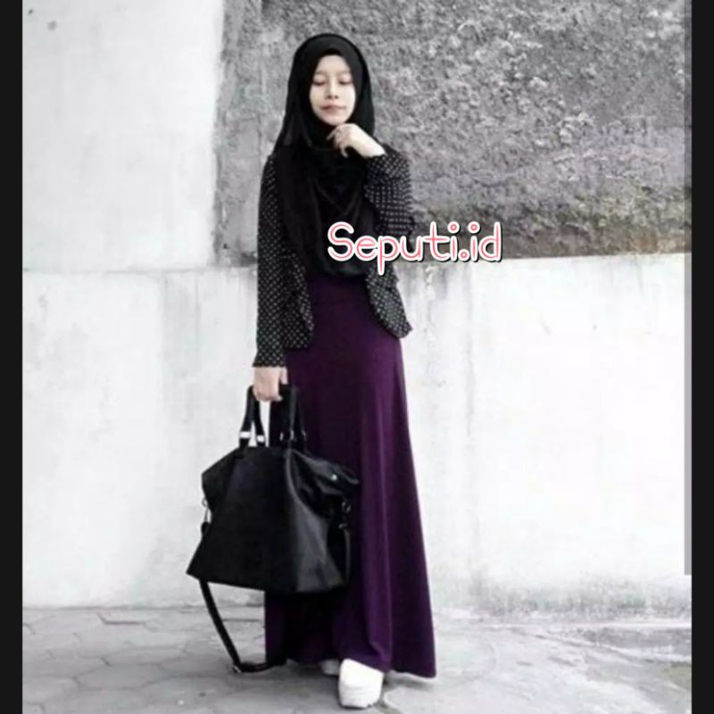 Rok Panjang Spandek Premium High Quality