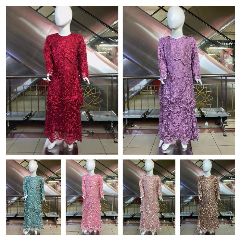 Gamis anak brokat jaguar ck / kebaya anak  modern / kebaya kartini anak / kebaya sabyan anak