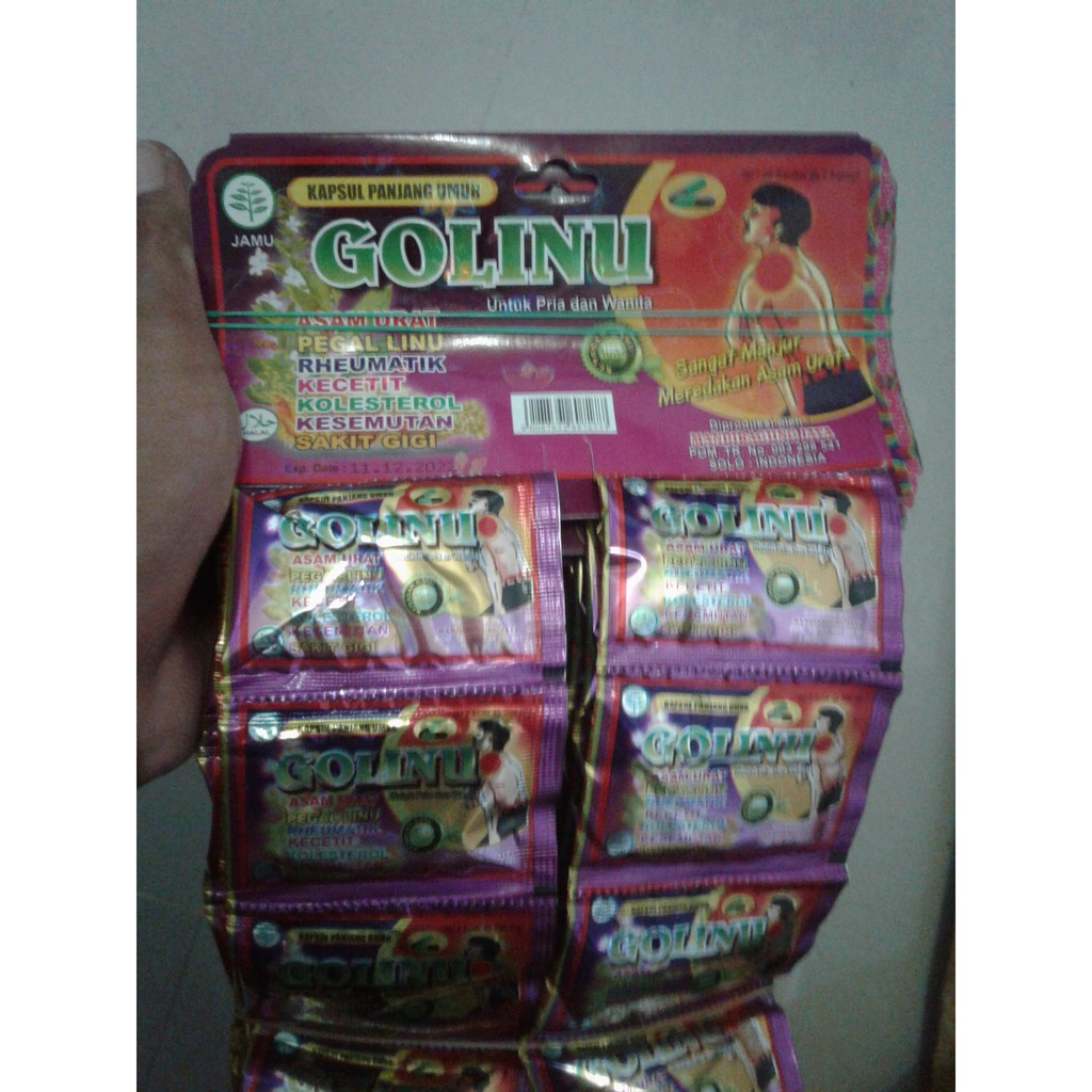 Kapsul Go-linu Sakit Gigi