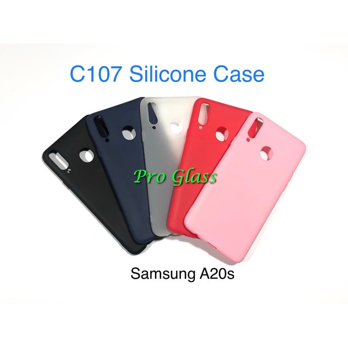 C107 Samsung A10s / A20s / A30s / A50s / A70s Colourful Ultrathin Silicone Case / Matte Case