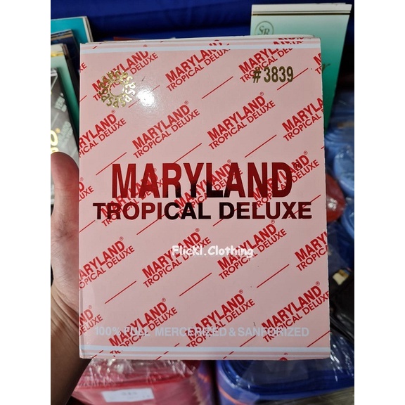 Kain Drill Maryland Tropical Deluxe Japan Jepang Rollan