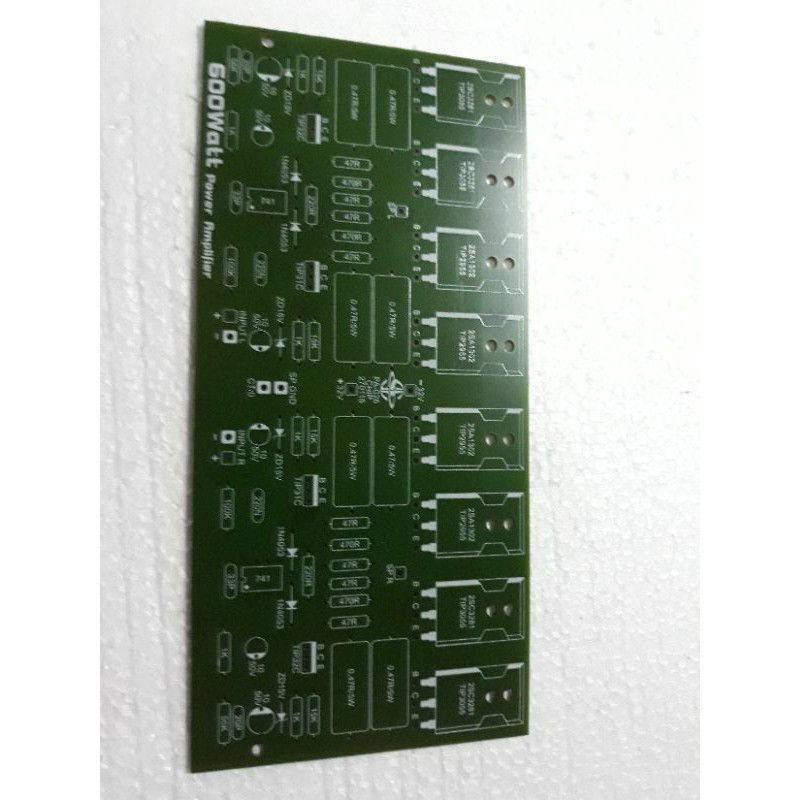 PCB Big bombers 600 watt power Amplifier stereo