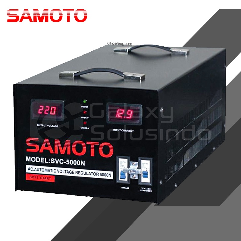 SAMOTO SVC-5000N - 5000 VA Single Phase Stabilizer