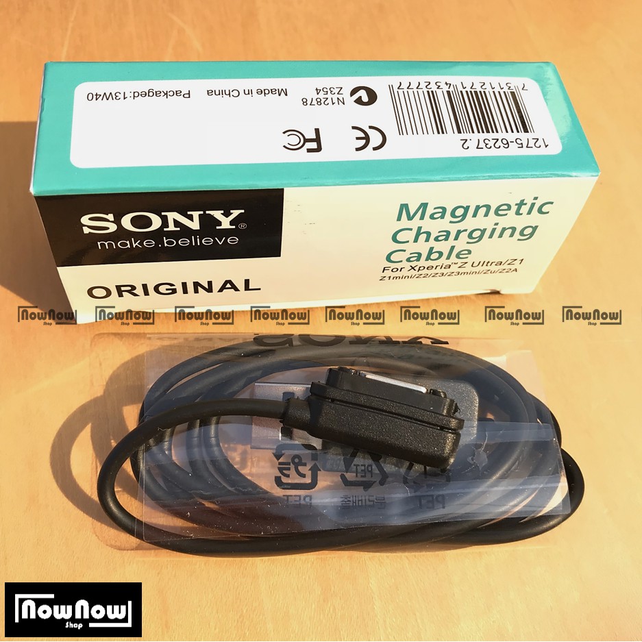 Kabel Data Magnetic Charger Sony Xperia Z Z1 Z2 Z3 Z4 Compact Ultra Mini Original