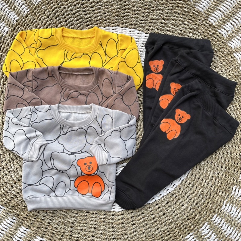 PROMO 7.7 Setelan Baju Bayi Joger Bayi Kaos Bayi Celana Baju Baju Bayi Oblong Bayi DNW BABY