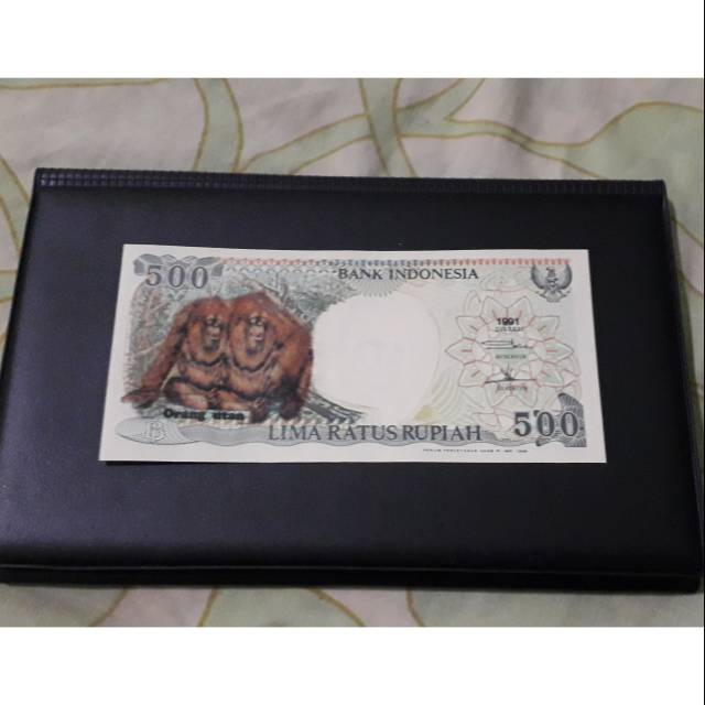 Uang kuno 500 monyet kembar 1991