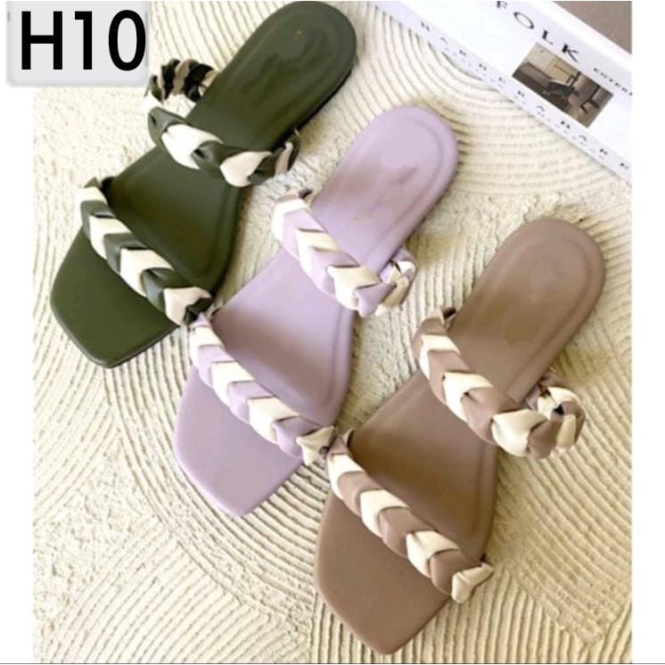 SANDAL TEPLEK WANITA H10