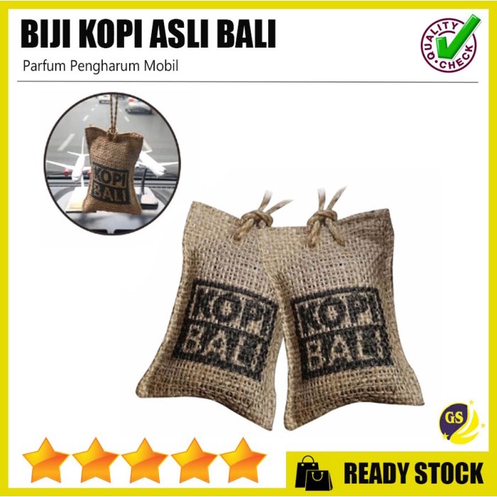 Pewangi Mobil Aroma Kopi Bali Original 100% Biji Kopi Pilihan