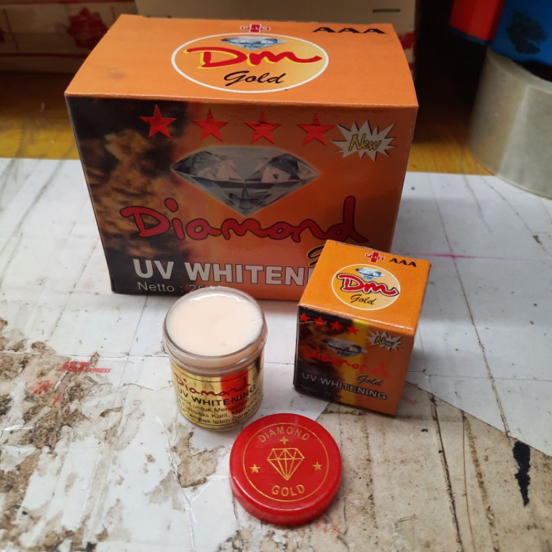 CREAM DIAMOND GOLD ORIGINAL(LUSIN)