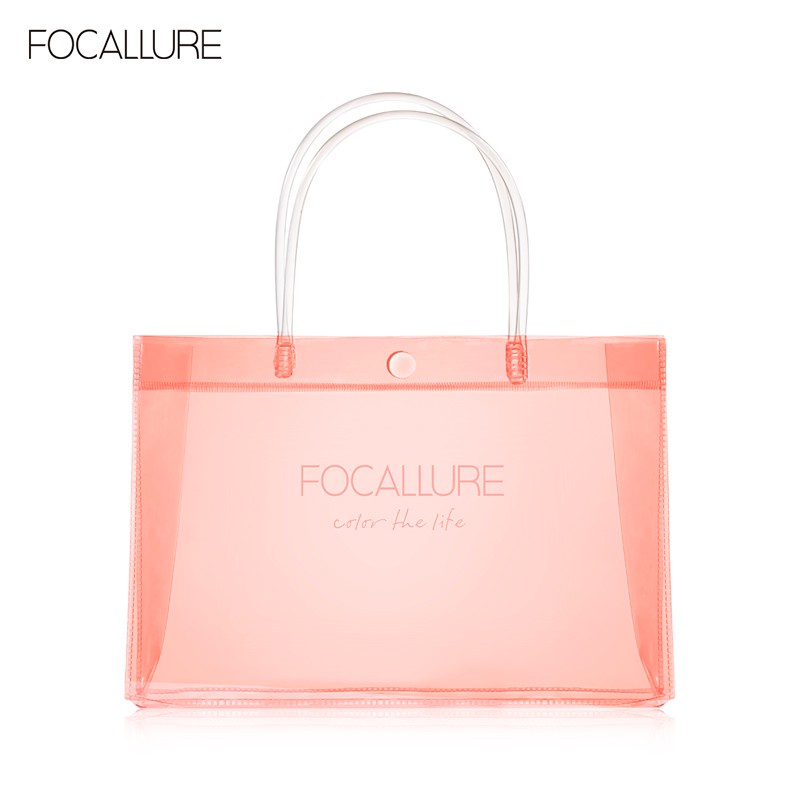 FOCALLURE PVC BAG hand beauty bag Makeup Bags