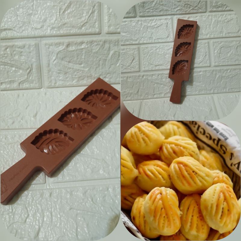 CETAKAN KUE NASTAR DAUN, BUNGA KETOK MALAYSIA