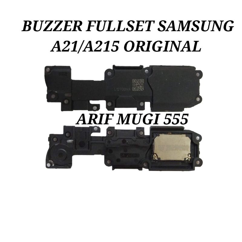 BUZZER LOUD SPEAKER FULLSET SAMSUNG GALAXY A21 A215 ORIGINAL