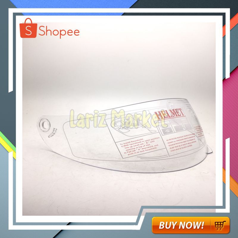 PROMO SPESIAL KACA HELM ORIGINAL SNAIL 831 MODULAR