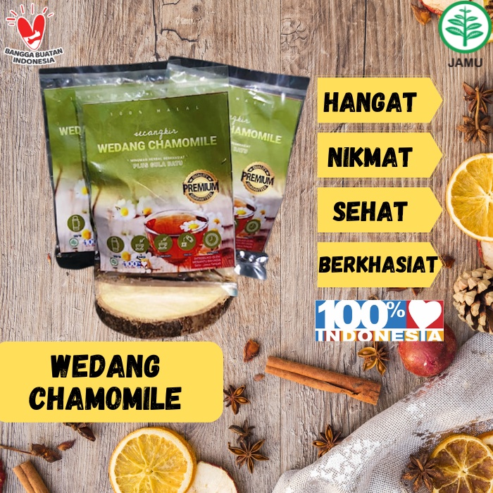 

WEDANG CHAMOMILE / TEH CHAMOMILE - LENGKAP DENGAN GULA BATU