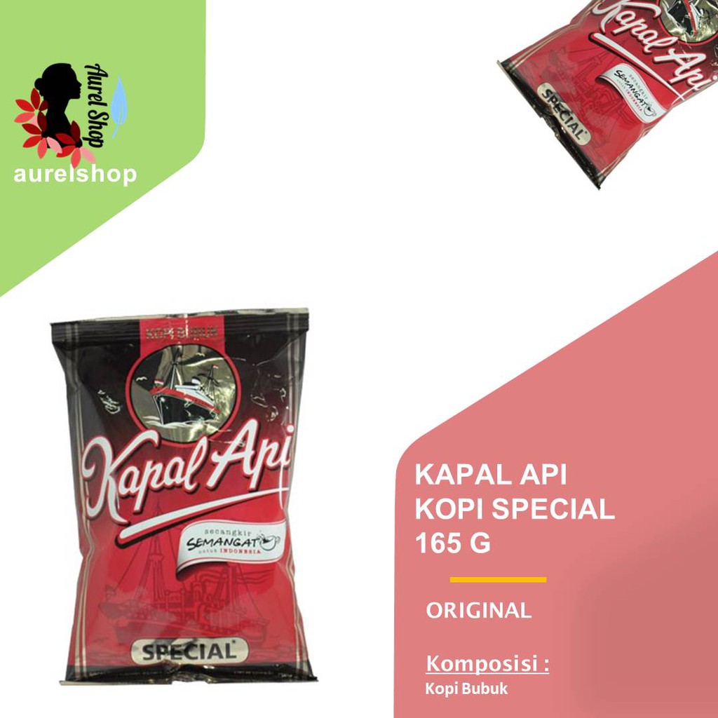 

KAPAL API Kopi Spesial kemasan 165 gram