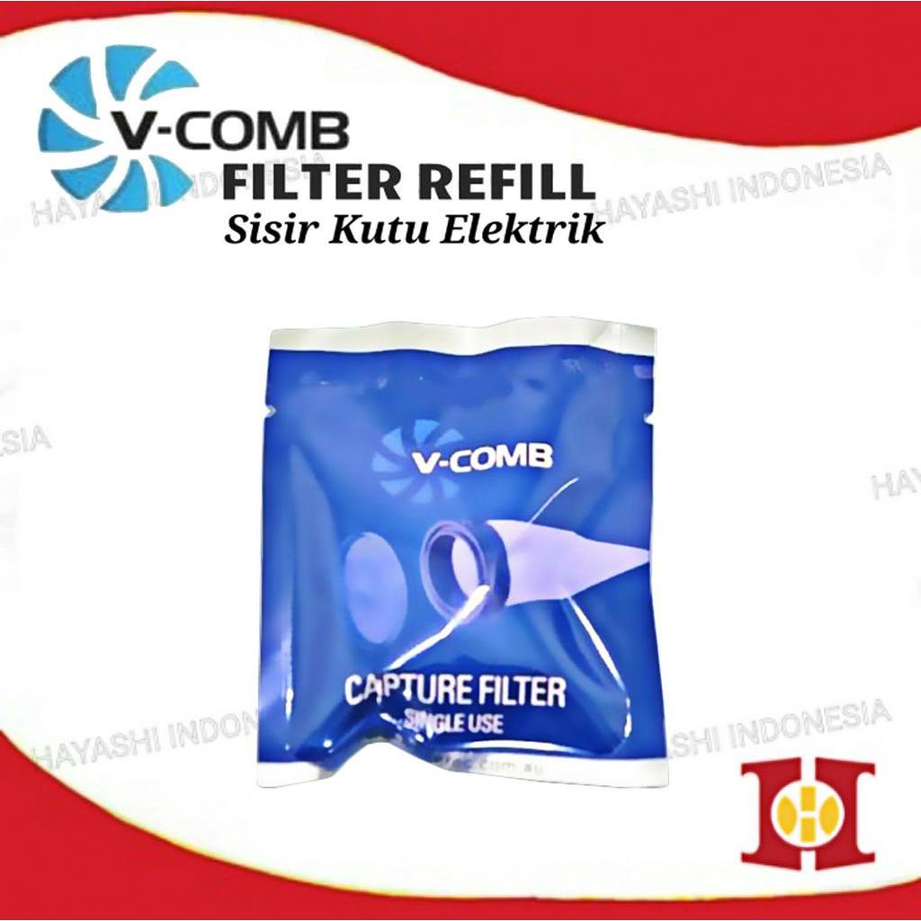 Filter Refill Sisir Kutu Elektrik V Comb