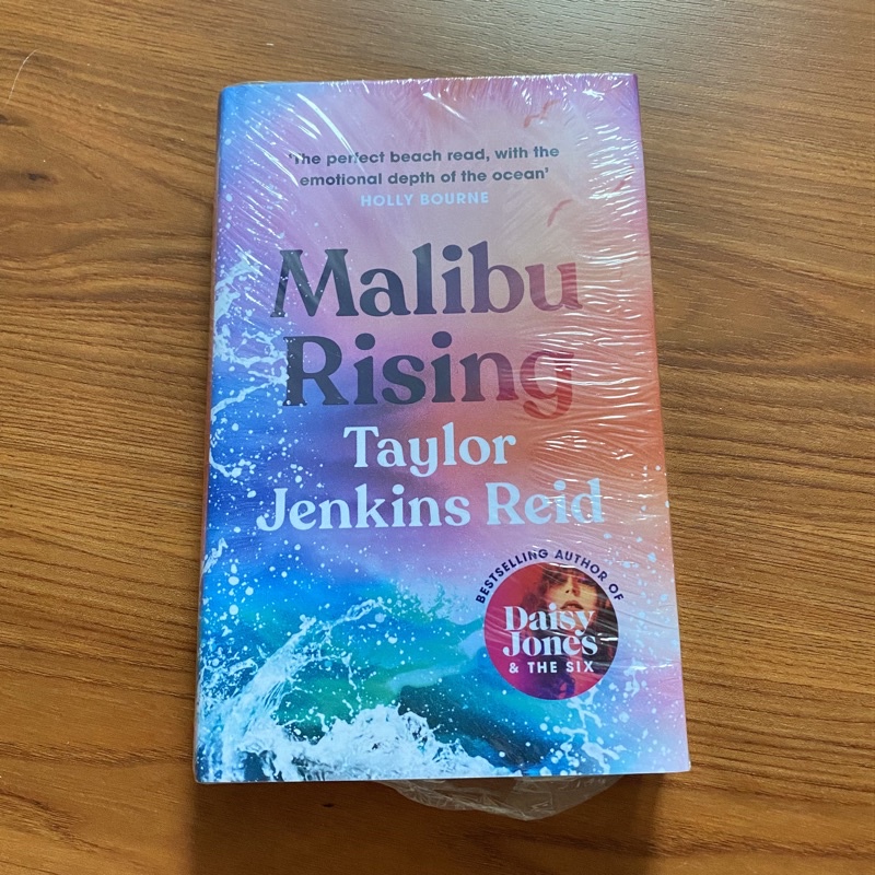 Malibu Rising Taylor Jenkins Reid Signed Waterstones Hardcover