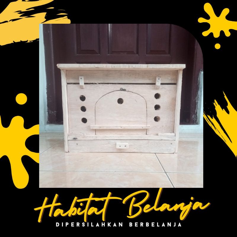 Gupon Merpati Ada Laci Pintu Kecil Pintu Besar Bisa Dibuka