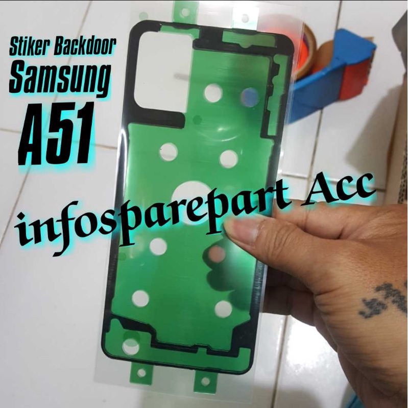 

Samsung A51 Stiker Lem backdoor adhesive