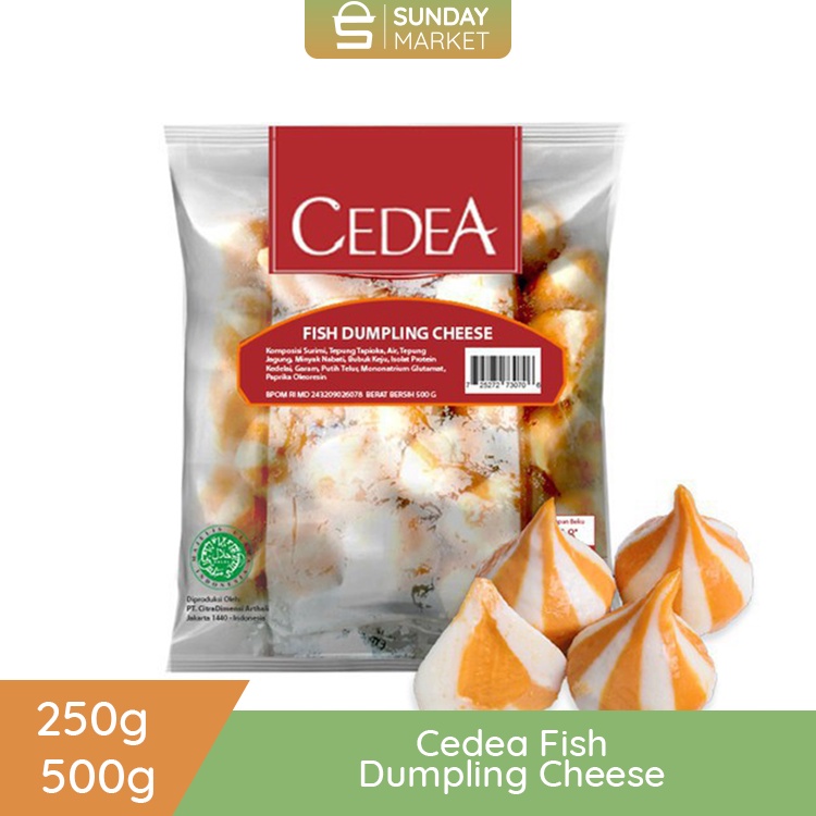 

Cedea Fish Dumpling Cheese 250gr - 500gr