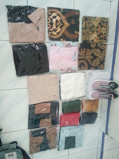 Couple Gamis Busui Sogan Dolby Batik Murah Couple Keluarga Batik Gamis Jumbo