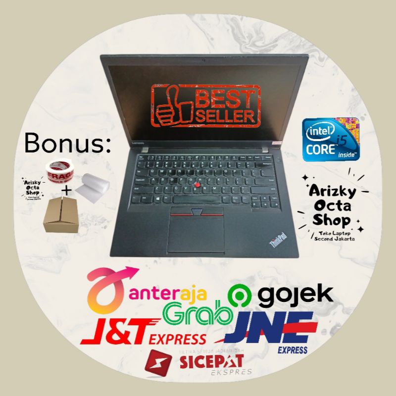 Lenovo ThinkPad T470s Core i5 Ram 8gb Ssd 128gb webcam double baterry super murah