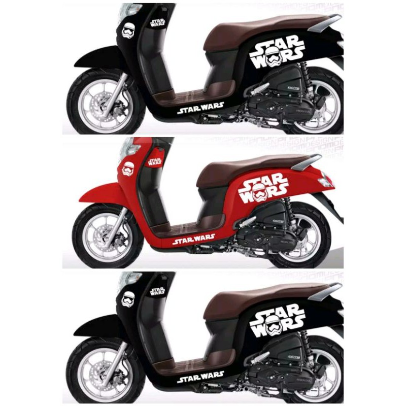 sticker STARWARS set Scoopy cutting sticker