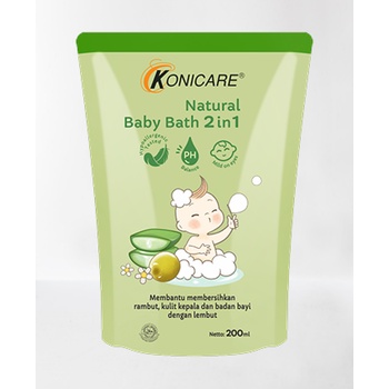 KONICARE BABY BATH 2IN1 200 ML REFIL