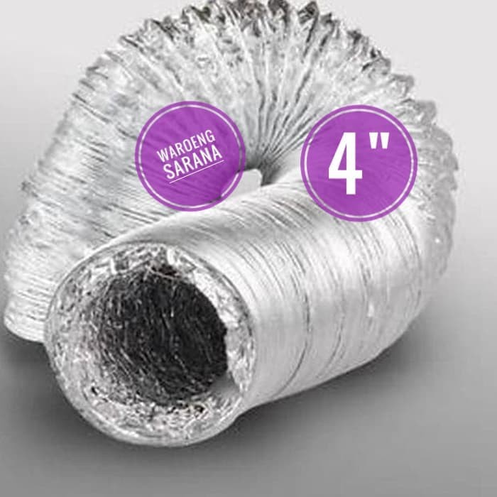 cerobong asap cooker hood 4" / cerobong asap kompor 4 ichi / pipa