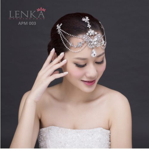 [READY STOCK] HEADPIECE TIARA PENGANTIN BRIDAL WEDDING HIASAN RAMBUT APM003