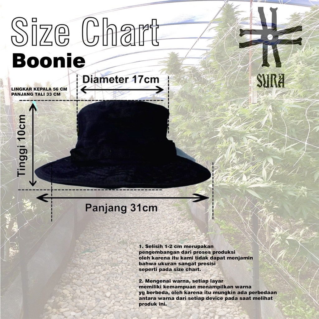 Sura Positiva - Boonie Hat (Arits) Black