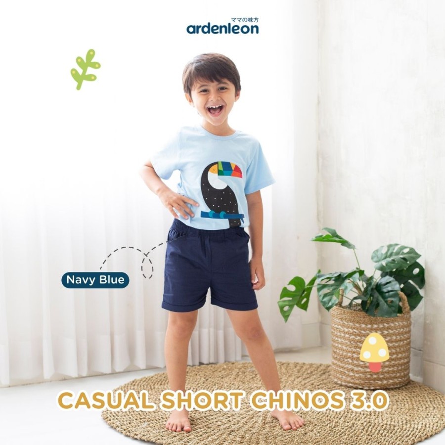 ArdenLeon CHINOS CASUAL SHORT UNISEX / Arden Leon Celana Pendek Unisex VOL 3 Anak NEW