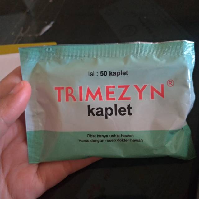 TRIMEZYN 50 KAPLET obat ayam dari medion