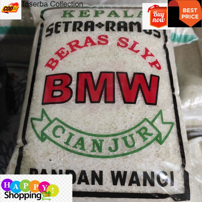

Toserba Collection Beras Pandan Wangi BMW 5kg Bandung-Cimahi