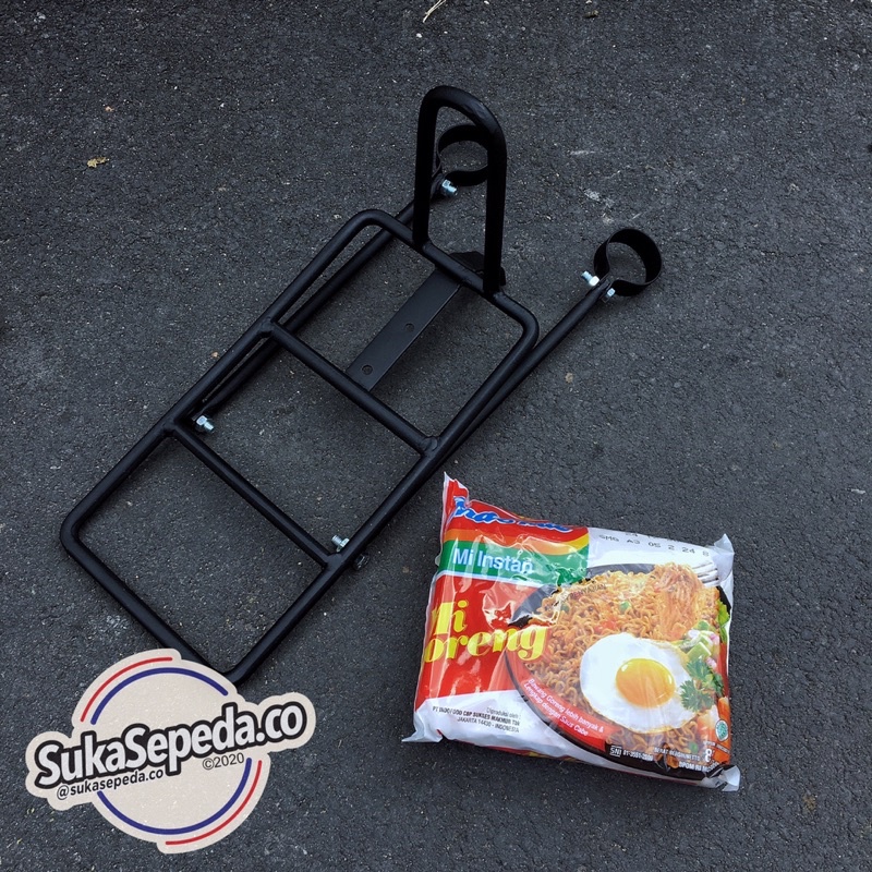 Rak Sepeda Depan Model Klasik Minimalist Custom Front Bike Rack Classic Pannier Handmade hi UII