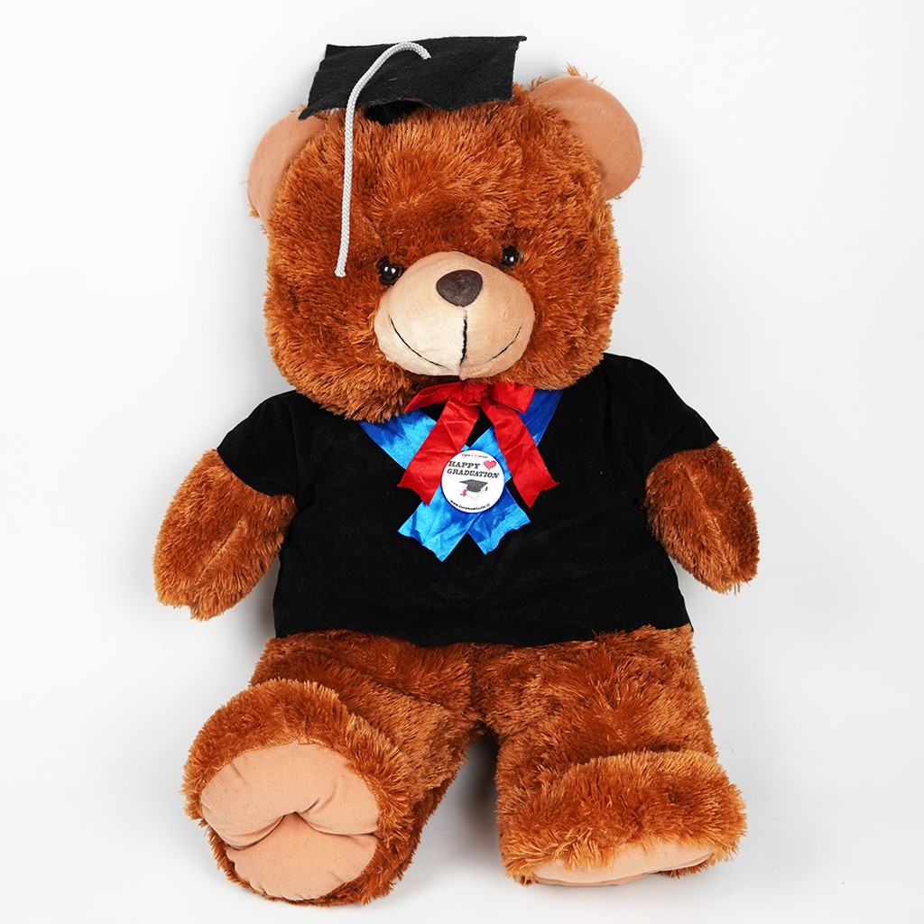 boneka wisuda jumbo paket hemat FREE NAMA+LOGO KAMPUS