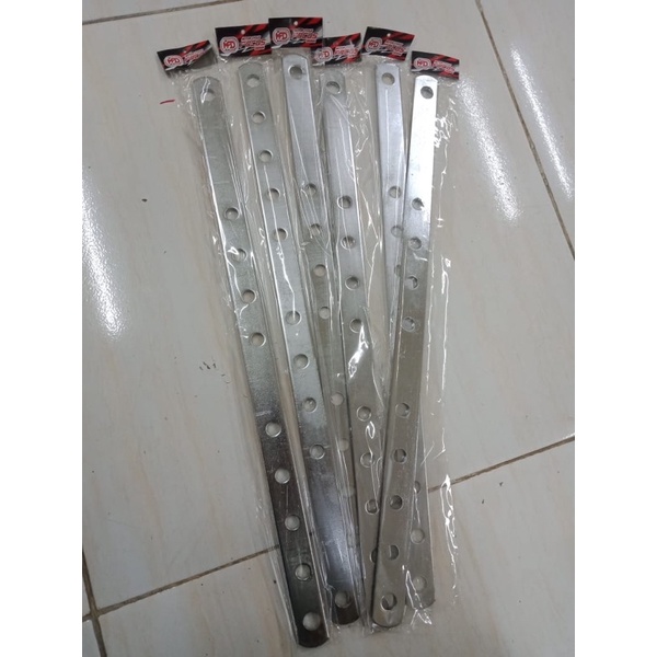 panel besi crome panjang 40cm tebal 2,5mm