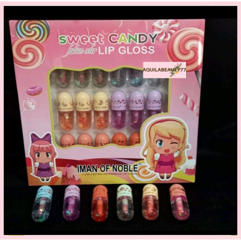 IMAN OF NOBLE SWEET CANDY LIPGLOS