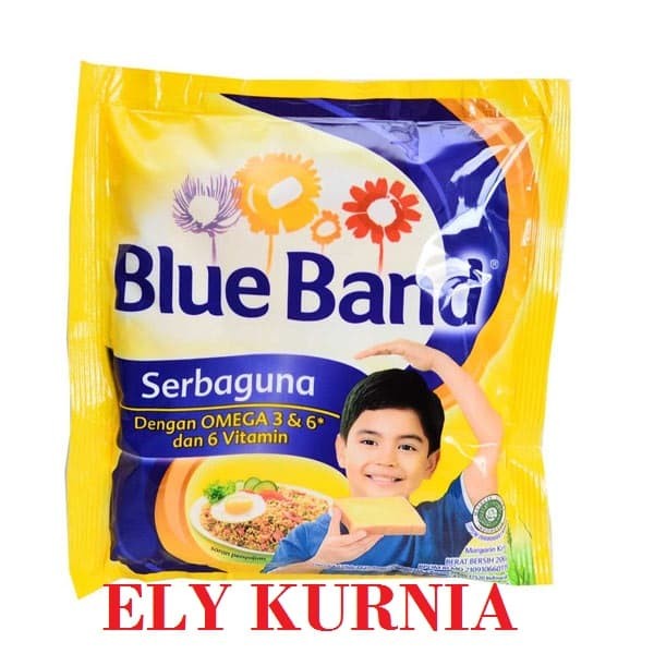 

butter-mentega- blue band serbaguna sachet 200 gr / margarin -mentega-butter.
