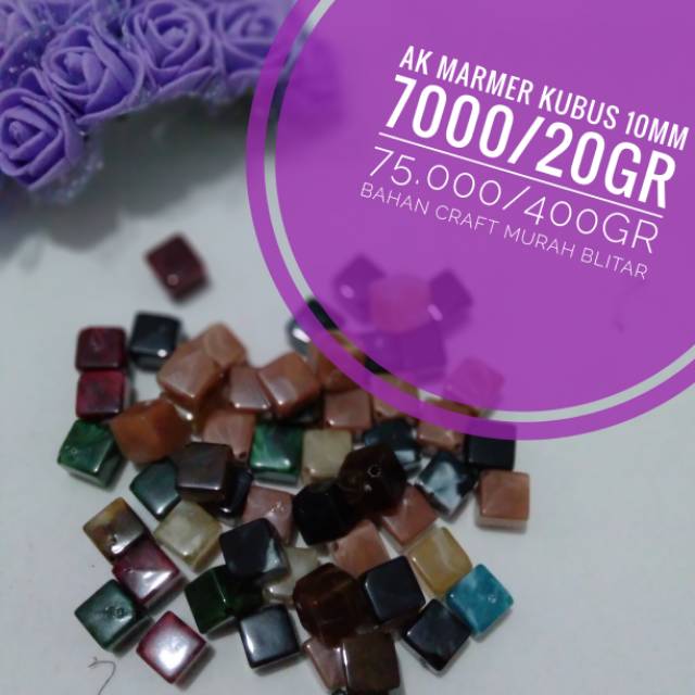 Aneka akrilik marmer harga per 400 gr