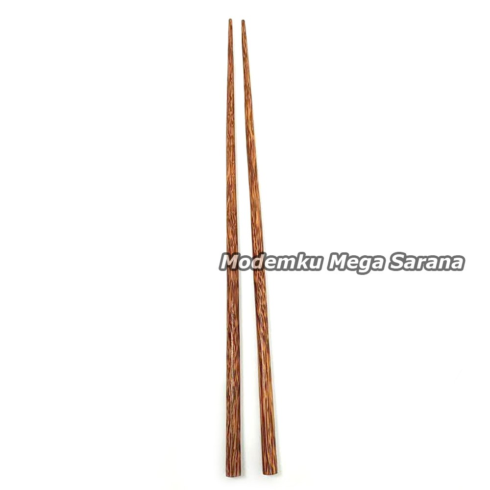 Sumpit Masak Capit Mie Glugu Pohon Kelapa 1 set isi 2 sumpit - Panjang 40 cm