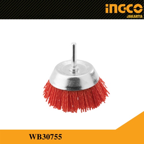 Mata Bor Sikat Nilon 3&quot;/ Sikat Mangkok /Nylon Cup Brush INGCO WB30755