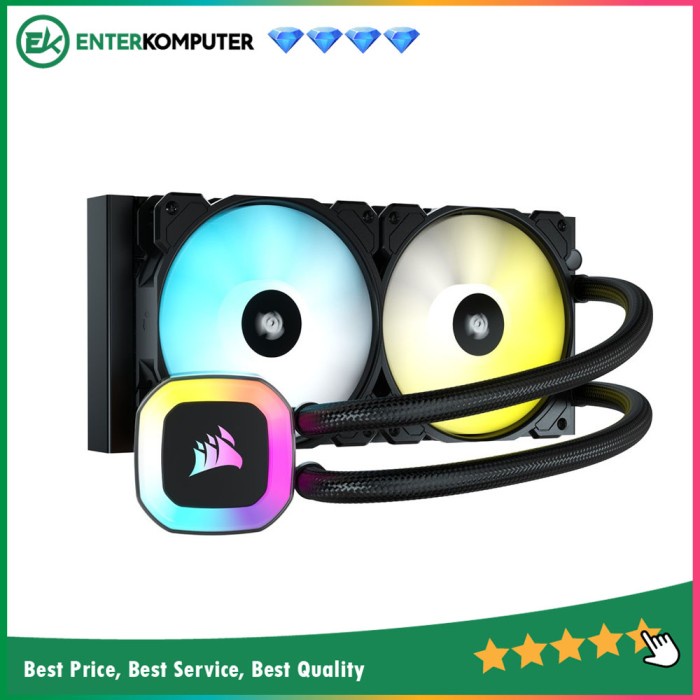 Corsair H100 RGB Water Cooler