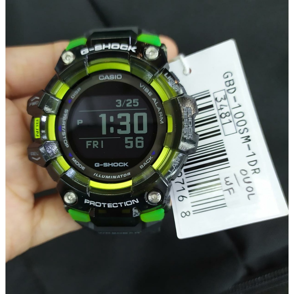 CASIO G-SHOCK GBD-100-1DR JAM TANGAN PRIA ORIGINAL GARANSI GAP 2 TAHUN